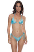 Luli Fama Luminous Seamless Ruched Back Brazilian Tie Side Bottom
